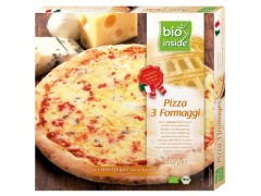 Bio pizza formaggi 3 druhy syra 350g