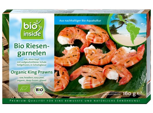 Bio obrie krevety 200g