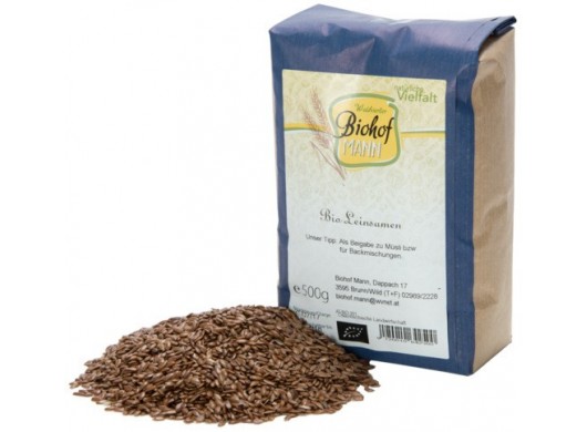 Bio ľanové semená 0,5kg