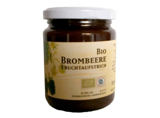 Bio černicová ovocná nátierka 220g