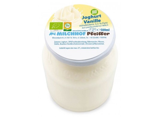 Bio jogurt vanilkový 250ml