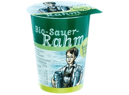 Bio kyslá smotana 200g