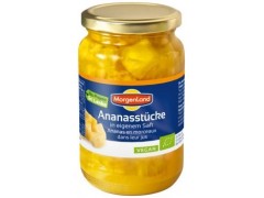 Bio ananás v skle 350g