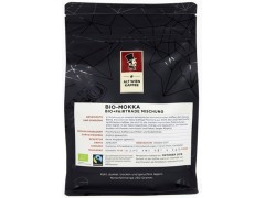 Bio mokka zrnková káva 250g