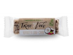 Bio vegánska müsli tyčinka True Love malina nízkouhľohydrátová 29g