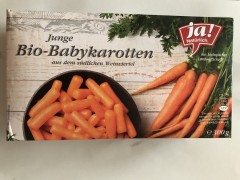 Bio mrazená baby mrkva 300g
